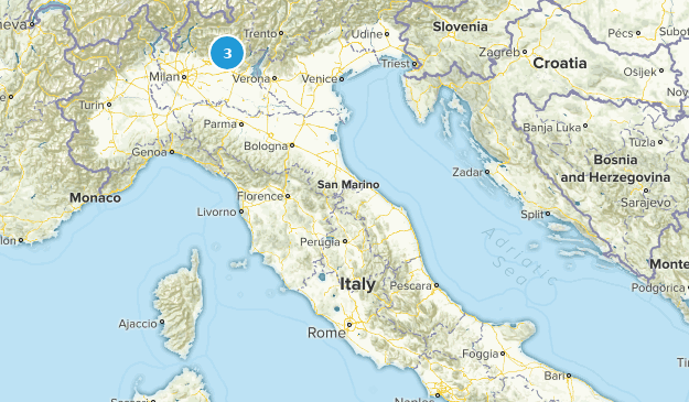 Molise, Italien Map