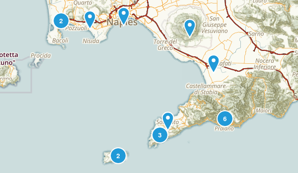 Napoli, Italy Map