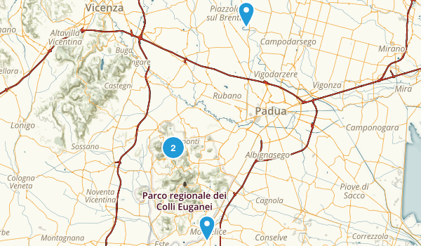 Padova, Italy Map