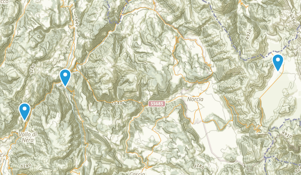 Perugia, Italy Map
