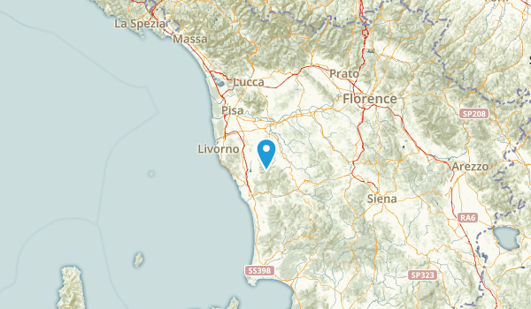 Pisa, Italy Map