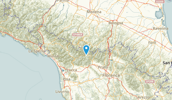 Pistoia, Italy Map