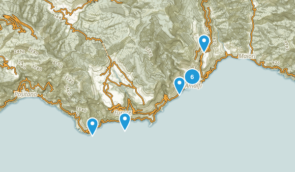 Salerno, Italy Map