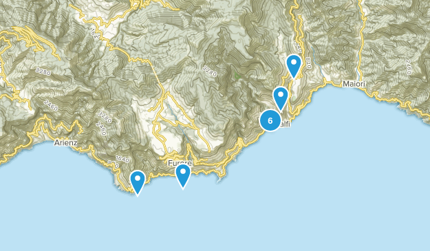 Salerno, Italy Map