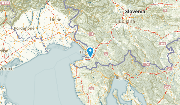 Sežana, Italy Map