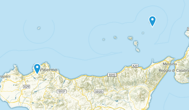 Sicily, Italy Map