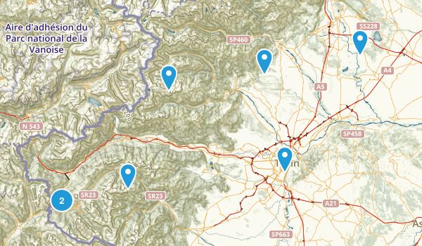 Torino, Italy Map