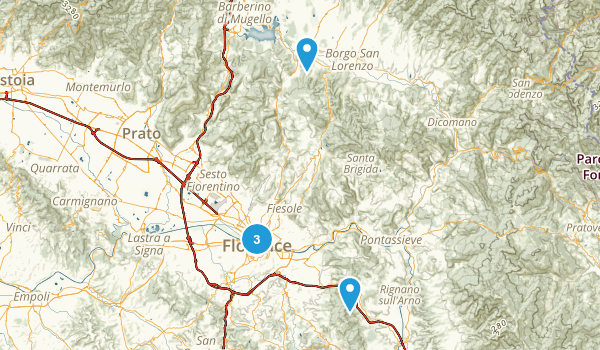 Tuscany, Italy Map