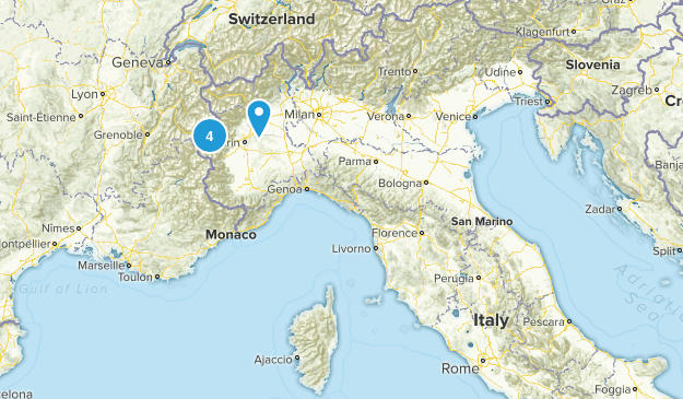 Umbria, Italy Map