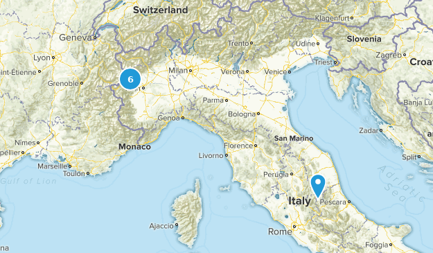 Umbria, Italy Map