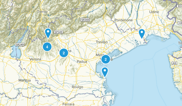 Veneto, Italy Map