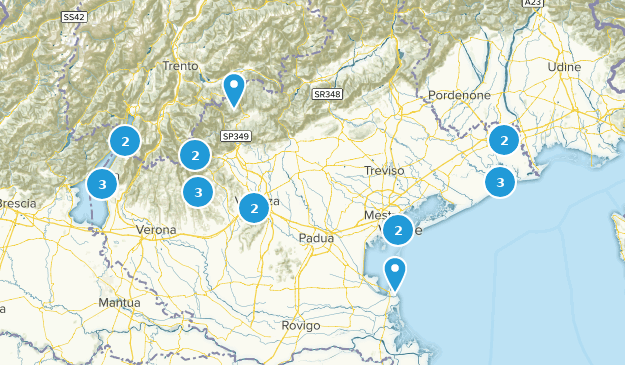 Veneto, Italy Map