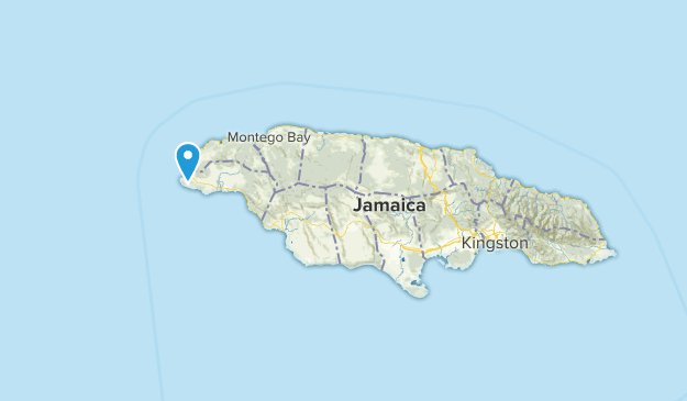 Kingston, Jamaica Map