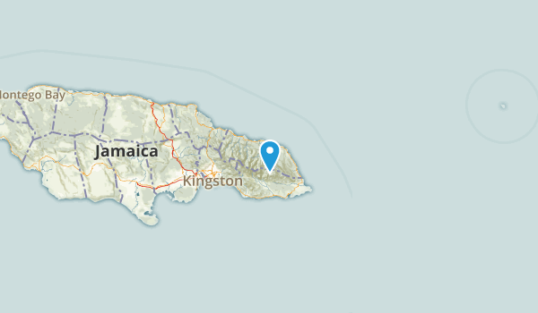 Portland, Jamaica Map