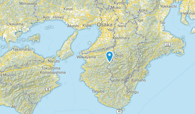 和歌山県, Japan Map