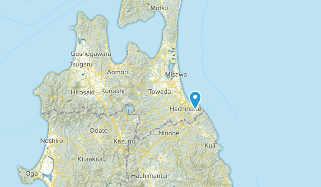 Aomori, Japan Map