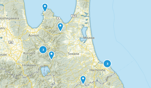 Aomori, Japan Map