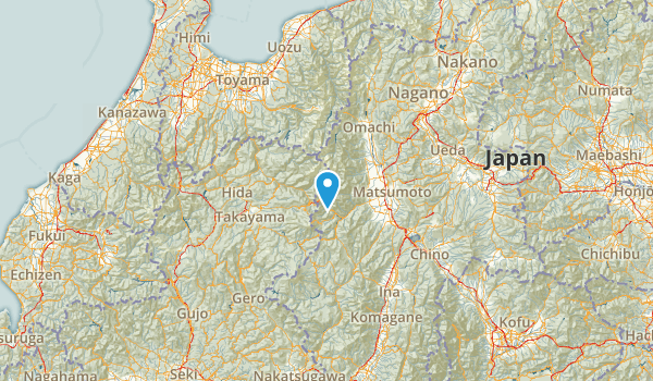 Gifu, Japan Map