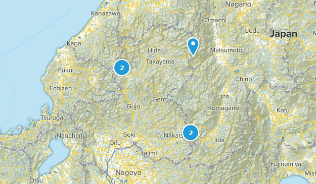Gifu, Japan Map