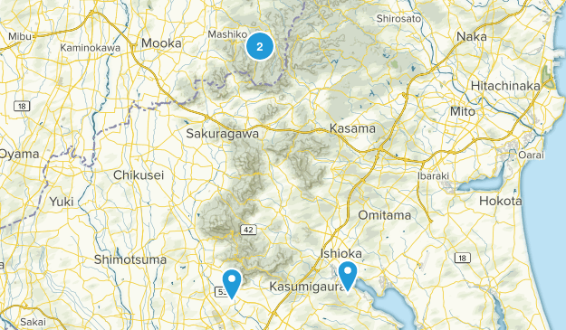 Ibaraki, Japan Map