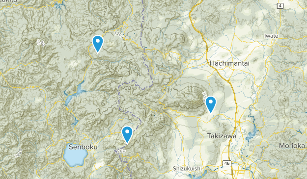 Iwate, Japan Map