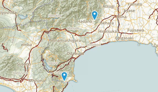 Kanagawa, Japan Map