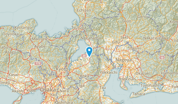 Shiga, Japan Map