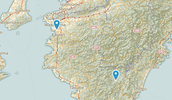 Wakayama, Japan Map