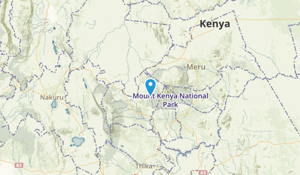 Central, Kenya Map