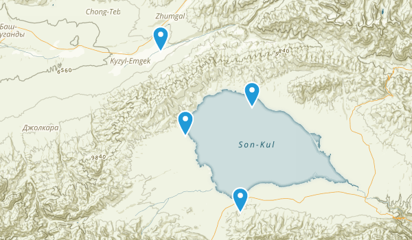 Naryn, Kyrgyzstan Map