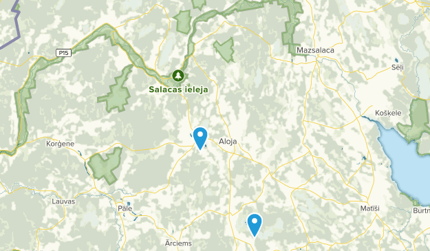 Aloja municipality, Latvia Map