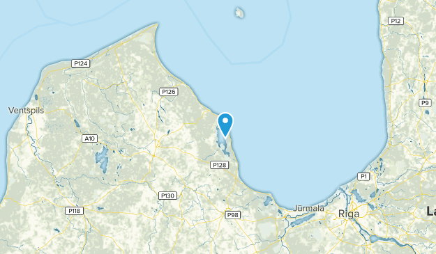 Mersraga novads, Latvia Map