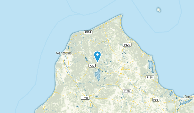 Ventspils novads, Latvia Map