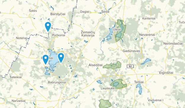 Telšiai, Lithuania Map