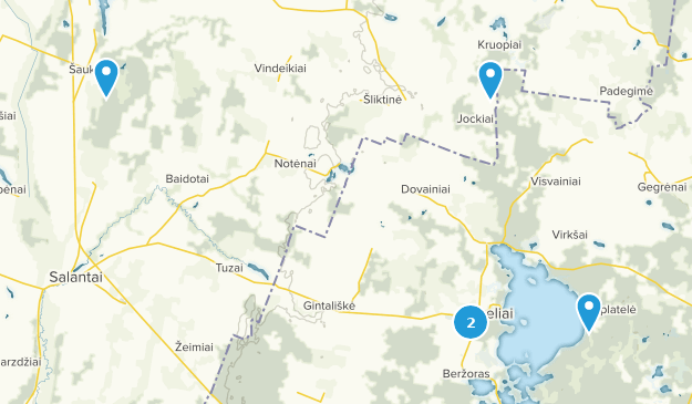 Telšiai, Lithuania Map