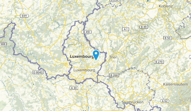 Grevenmacher, Luxembourg Map
