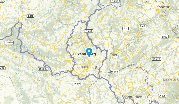 Luxembourg, Luxembourg Map