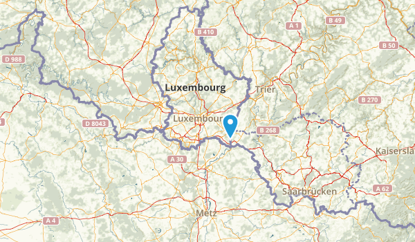 Luxemburg, Luxembourg Map