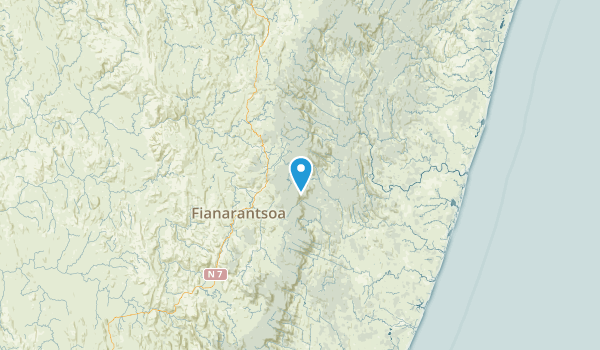 Vatovavy-Fitovinany, Madagascar Map