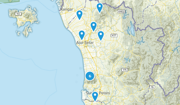 Kedah, Malaysia Map