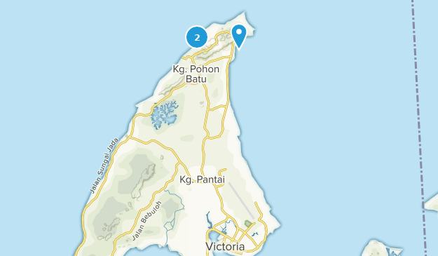 Labuan, Malaysia Map