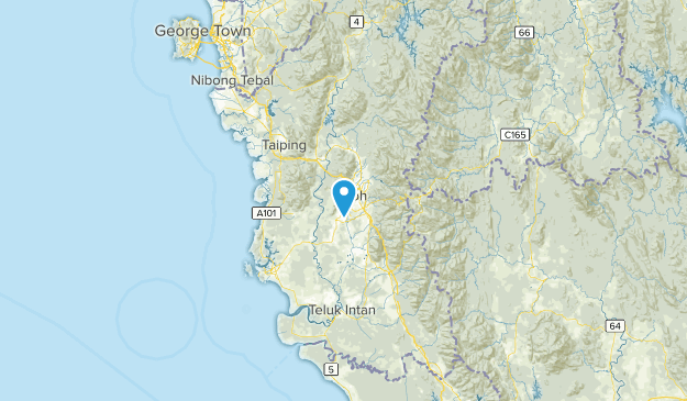 Perak, Malaysia Map