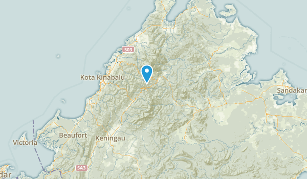 Sabah, Malaysia Map