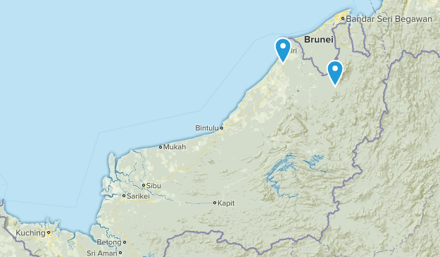 Sarawak, Malaysia Map