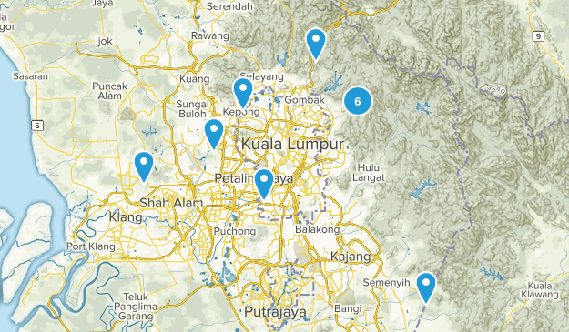 Selangor, Malaysia Map