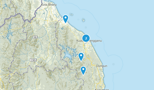 Trengganu, Malaysia Map