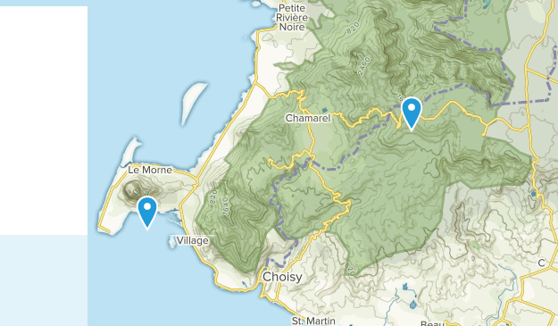 Savanne, Mauritius Map