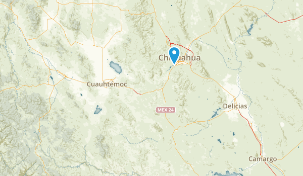 Chihuahua, Mexico Map