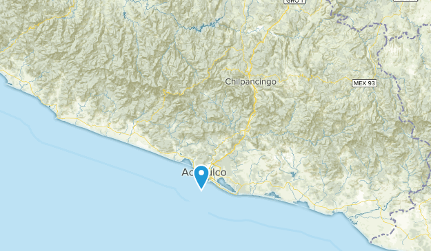 Guerrero, Mexiko Map