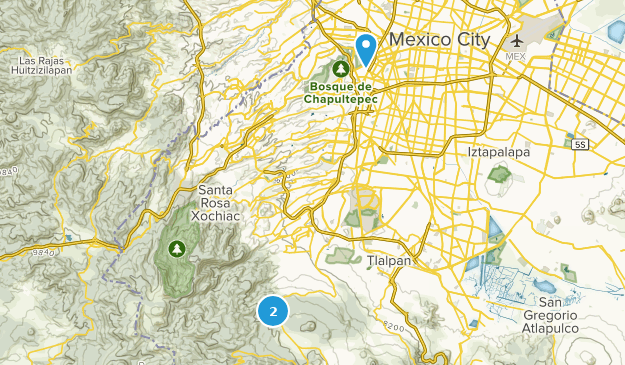 Mexico City, Mexico Map